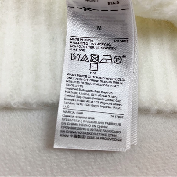 Gap striped long sleeve pullover sweater crew neck - Picture 11 of 11